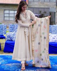 Chanderi Anarkali Suits